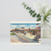 ヴィンテージジャクソンビルビーチフロリダポストカード ポストカード (スタンド正面)