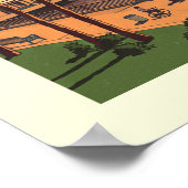 ヴィンテージジャクソンビルフロリダ ポスター (角)