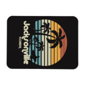 ヴィンテージジャクソンビルフロリダ マグネット (横)