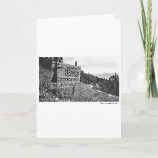 ヴィンテージジャクソンホール カード (正面)