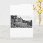 ヴィンテージジャクソンホール カード (黄色い花)