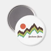 ヴィンテージジャクソンホール マグネット (正面/裏面)