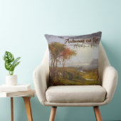 ヴィンテージジャスパークロプシー秋のハドソン川 クッション (椅子)