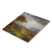 ヴィンテージジャスパークロプシー秋のハドソン川 タイル (側面)