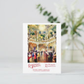 ヴィンテージジャズエイジ広告レストランフラスカティ ポストカード (スタンド正面)