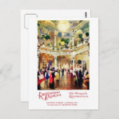 ヴィンテージジャズエイジ広告レストランフラスカティ ポストカード (正面/裏面)