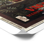 ヴィンテージジャズエイジVarazze旅行イタリアンポスター ポスター (角)