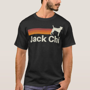 ヴィンテージジャッキレトロママパパドッグ Tシャツ