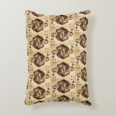 ヴィンテージジャックはトランプを協力させます アクセントクッション (正面(垂直))