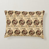 ヴィンテージジャックはトランプを協力させます アクセントクッション (裏面)