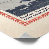 ヴィンテージジャックシャーキーvsプリモカーネラボクシング ポスター (角)