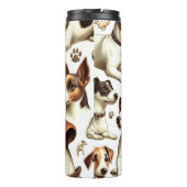 ヴィンテージジャックラッセルテリアシームレス タンブラー (裏面)