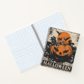 ヴィンテージジャック・オランタン・カボチャ | ハロウィン ノートブック (内部)