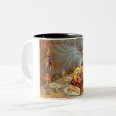 ヴィンテージジャック・オランタン（魔女つき） ツートーンマグカップ (正面左)