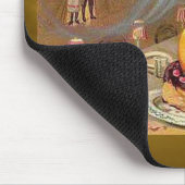 ヴィンテージジャック・オランタン（魔女つき） マウスパッド (コーナー)