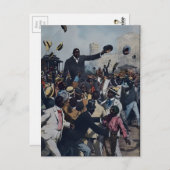 ヴィンテージジャック・ジョンソンイン・シカゴ ポストカード (正面/裏面)