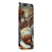 ヴィンテージジャック・ラッセル・テリア絵を描ズ タンブラー (回転右)