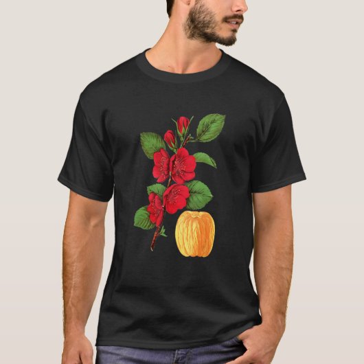 ヴィンテージジャパンクリンスツリー植物標本 Tシャツ (正面)