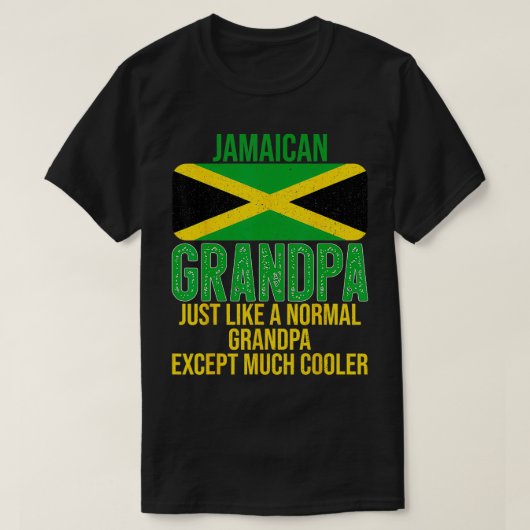 ヴィンテージジャマイカグランドパジャマイカ国旗 Tシャツ (デザイン正面)