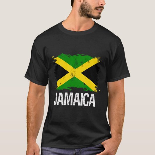 ヴィンテージジャマイカジャマイカ国旗プライド Tシャツ (正面)