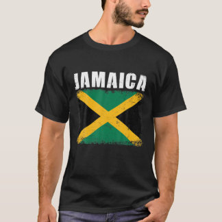 ヴィンテージジャマイカ国旗ジャマイカプライド衣装スポーツ Tシャツ