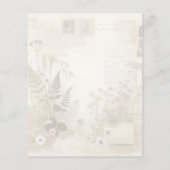 ヴィンテージジャンクジャーナルプレス花文房具 (裏面)