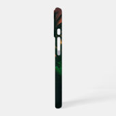 ヴィンテージジャングルの夕焼け iPhone 16ケース (左側面)