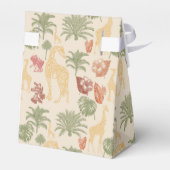 ヴィンテージジャングルサファリベイビーシャワー フェイバーボックス (裏面サイド)