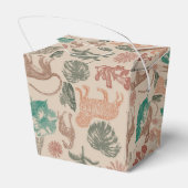 ヴィンテージジャングルサファリベイビーシャワー フェイバーボックス (裏面サイド)