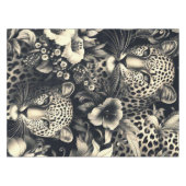 ヴィンテージジャングルジャガー テーブルクロス (正面(横))