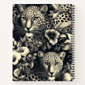 ヴィンテージジャングルジャガー ノートブック (裏面)