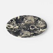 ヴィンテージジャングルジャガー ペーパープレート (アングル)