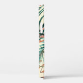 ヴィンテージジャングル：ダークグリーン、オレンジリリー。 Case-Mate iPhoneケース (裏面 / 右)