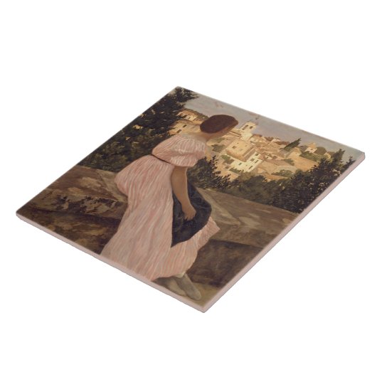 ヴィンテージジャンフレデリックバジールザピンクドレス タイル (側面)