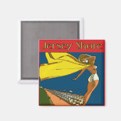 ヴィンテージジャージーショア マグネット (正面/裏面)