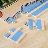 ヴィンテージジュアレスメキシコハガキ ジグソーパズル (側面)