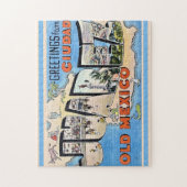 ヴィンテージジュアレスメキシコハガキ ジグソーパズル (縦)