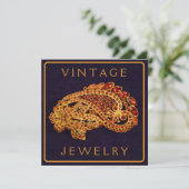ヴィンテージジュエリーフラットカード (スタンド正面)