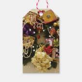 ヴィンテージジュエリー&ジェムストーンビクトリアンリース ギフトタグ (正面)