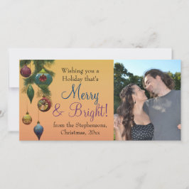 ヴィンテージジュエルトーンオーナメントクリスマス シーズンカード