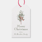 ヴィンテージジュニパーブカスタムランチカスタムデイ ギフトタグ (正面)