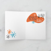 ヴィンテージジュークボックスレトロ誕生日 カード (内部)