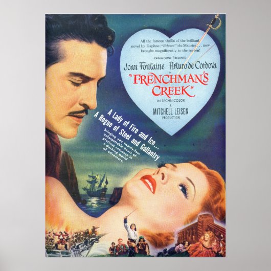 ヴィンテージジョアンフォンテーヌのポスター ポスター (正面)