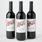 ヴィンテージジョイカスタマイズサンタ ワインラベル (ボトル)