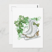 ヴィンテージジョイ姿スケート ポストカード (正面/裏面)