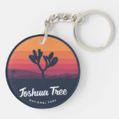ヴィンテージジョシュアツリーナショナルパークサンセット キーホルダー (裏面)