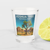 ヴィンテージジョシュアツリー国立公園 ショットグラス (正面)