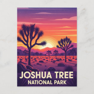 ヴィンテージジョシュアツリー国立公園 ポストカード