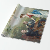 ヴィンテージジョセフシュリッツ醸造会社ラガービール ラッピングペーパー (アンロールド)