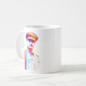 ヴィンテージジョセフスターリン第2次世界大戦ロシア独裁者カラフル コーヒーマグカップ (正面左)